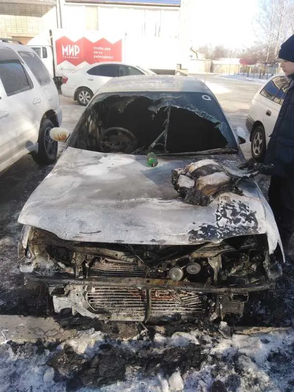 Поджог выставленный на продажу автомобиль недовольный покупатель в ЕАО