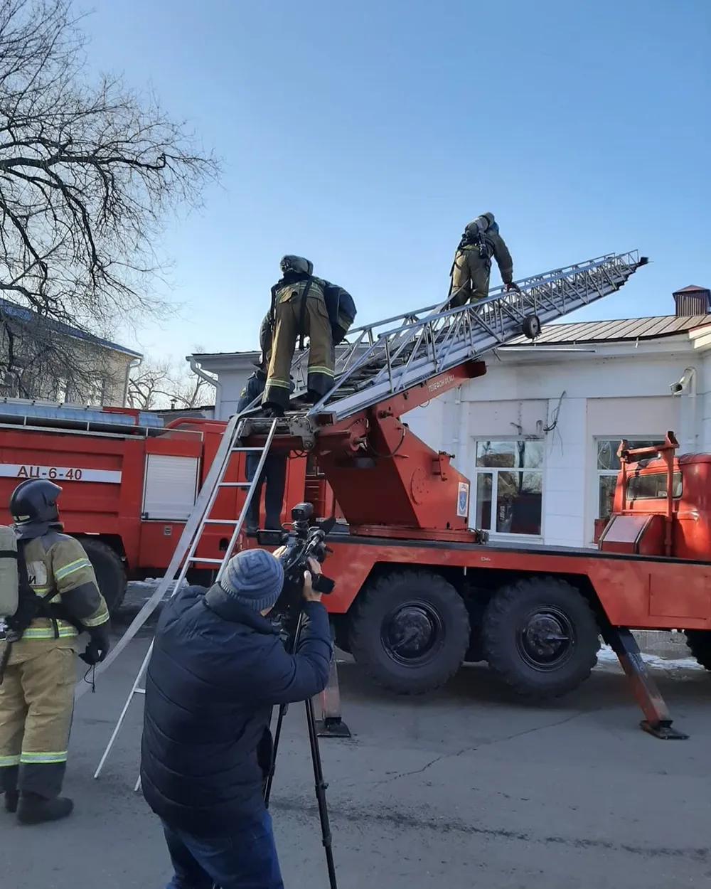 Учебная эвакуация прошла в кинотеатре «Родина» в Биробиджане