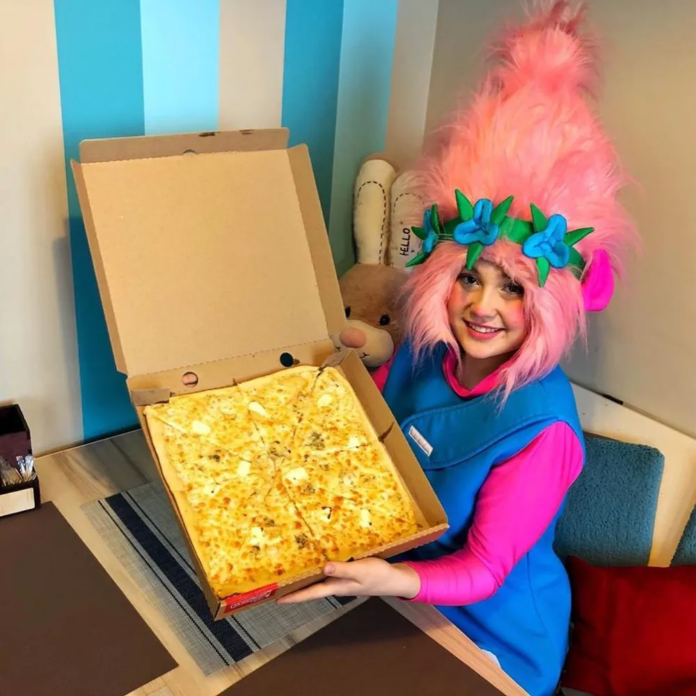 Три квадратных пиццы разыгрывает LIVE Биробиджан