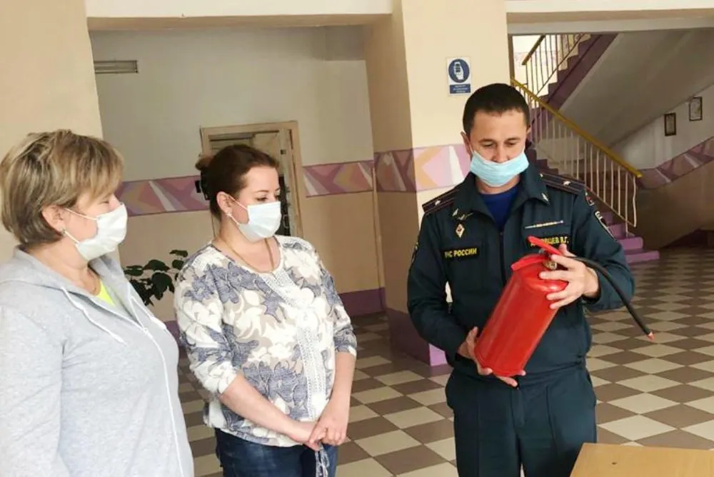 Защитят от вероятного пожара избирательные участки в ЕАО сотрудники МЧС России