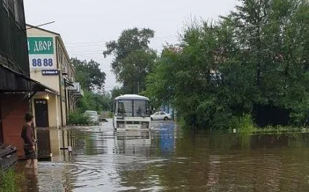 Всемирный потоп начинается с Биробиджана: 14 человек пришлось эвакуировать из тонущих домов