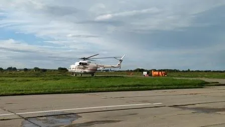 Вертолет МЧС доставил ребенка из Биробиджана в Хабаровск