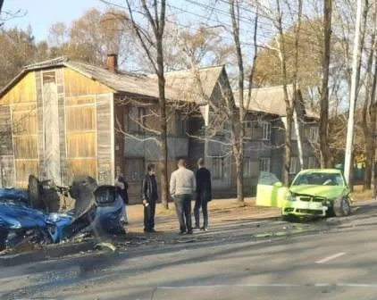 ВИДЕО: Подробности жёсткой утренней аварии сообщают подписчики LIVE Биробиджан