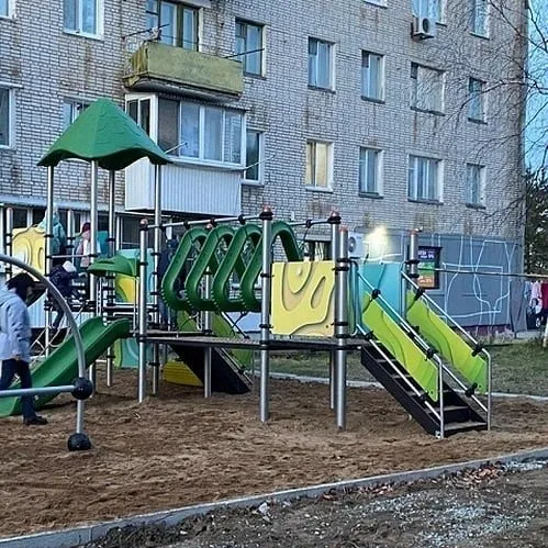 Новые детские площадки радуют малышей Смидовичского района ЕАО