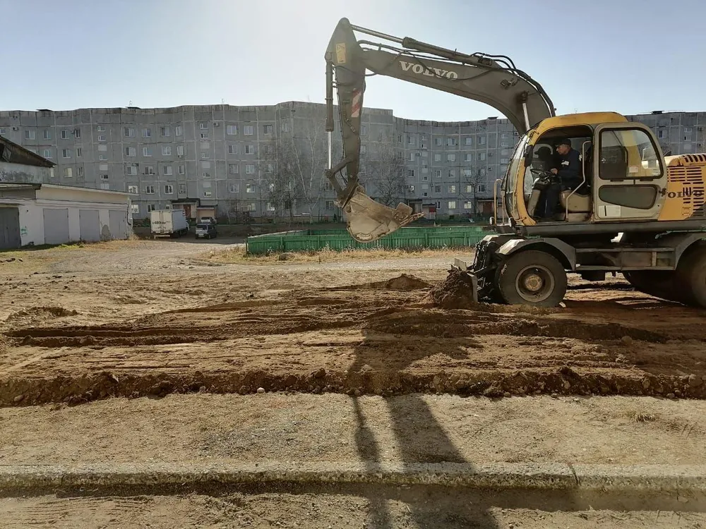 Оснащенная детская площадка появится в мкр Заречье Биробиджана