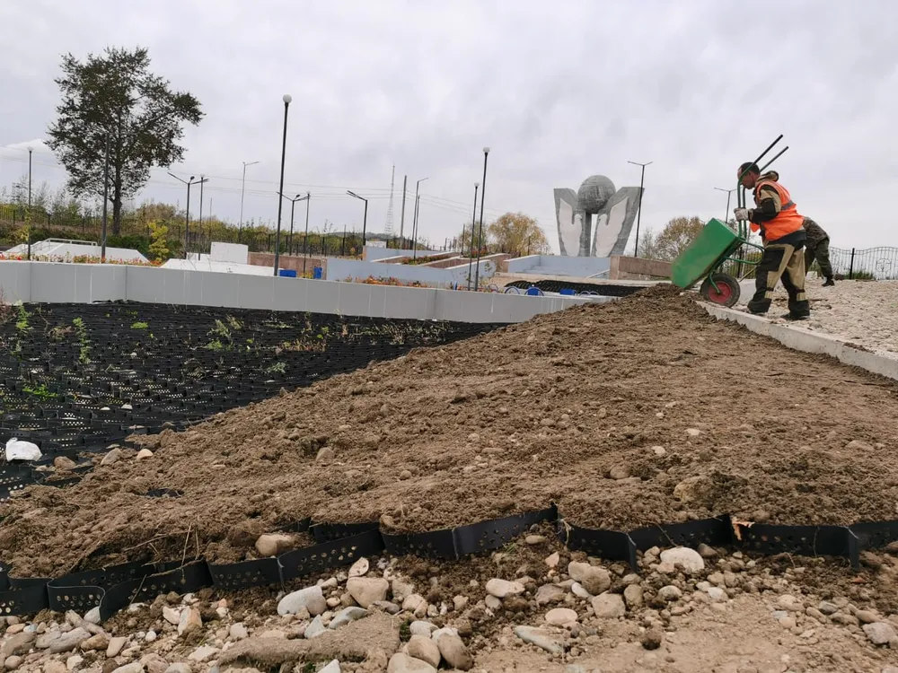 Ремонт 13 автомобильных дорог выполнен в этом году в Биробиджане