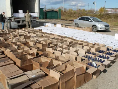 Море водки: изъяли партию нелегального алкоголя стоимостью более 5,2 млн рублей в ЕАО