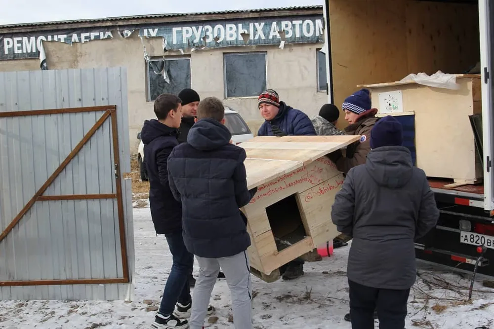 Подарки в приют для животных привезли активисты ЕАО
