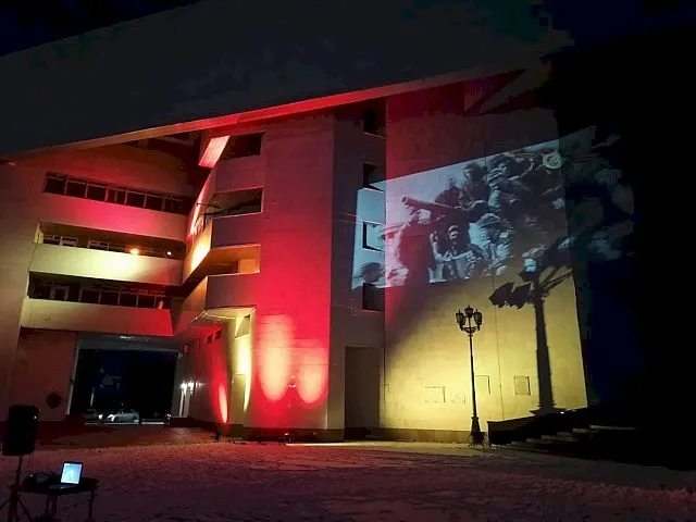 ВИДЕО: Необычным образом почтили память героев в Биробиджане