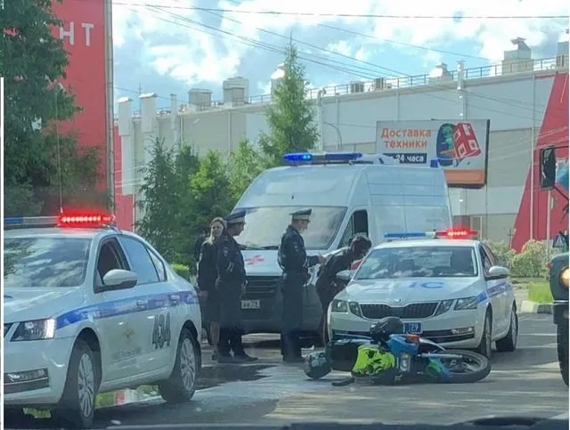 ВИДЕО: Пострадал мотоциклист, убегая от ДПС в Биробиджане