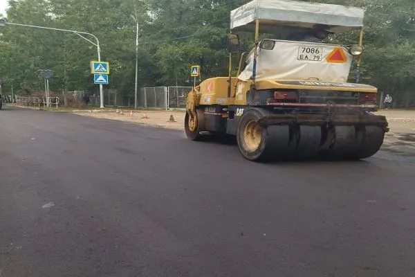 Новые участки дорог готовят к приемке в Биробиджане
