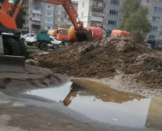 Коммунальная авария оставила без воды четыре дома в Биробиджане