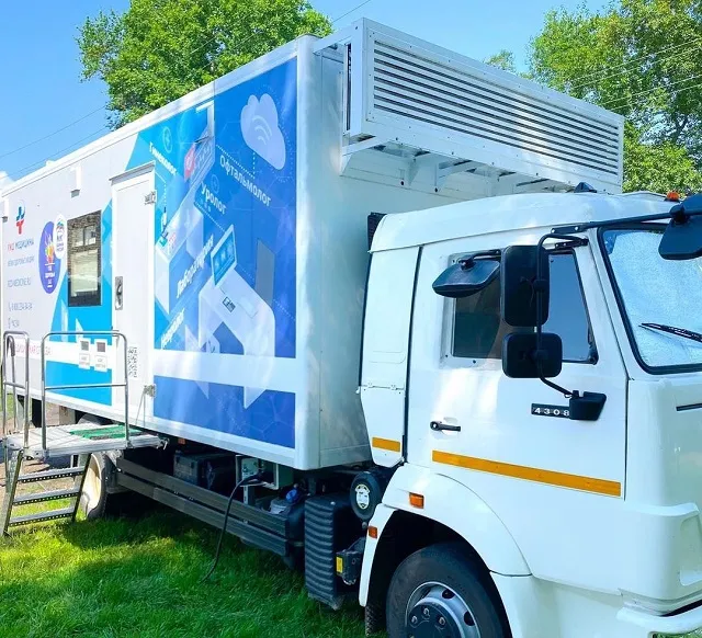 Автопоезд «Здоровье» начал работу в Биробиджане