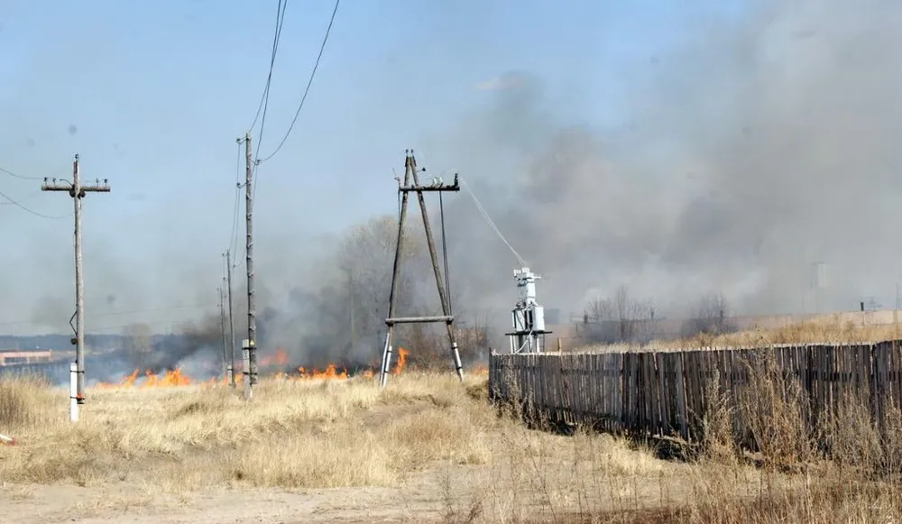 Поджёг траву и устроил пожар житель одного из районов ЕАО