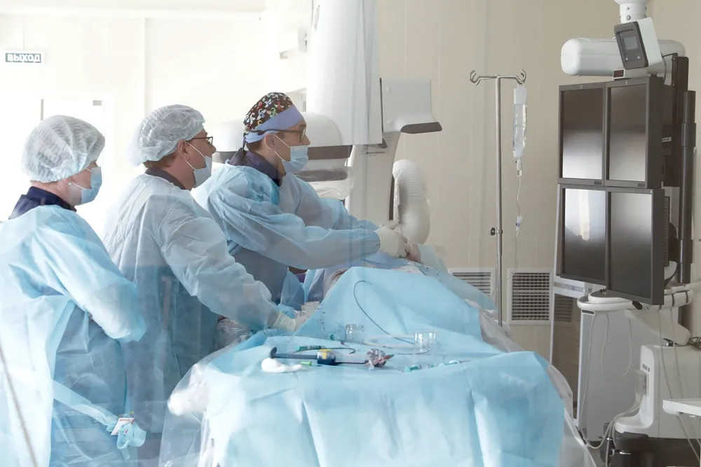 Первые ангиографические операции провели в региональном сосудистом центре ЕАО