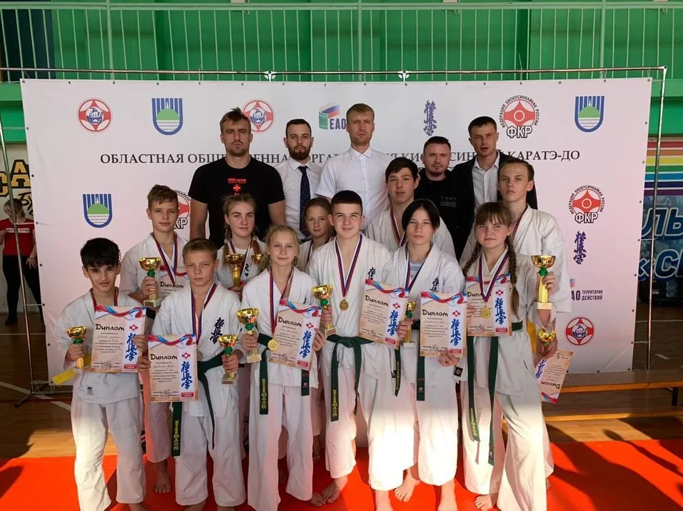 В состав сборной России вошли юные каратисты из ЕАО