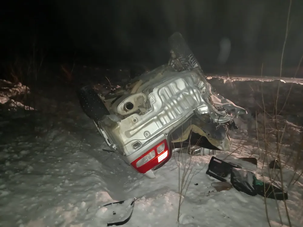 Два человека пострадали в жестком ДТП на региональной автодороге в ЕАО