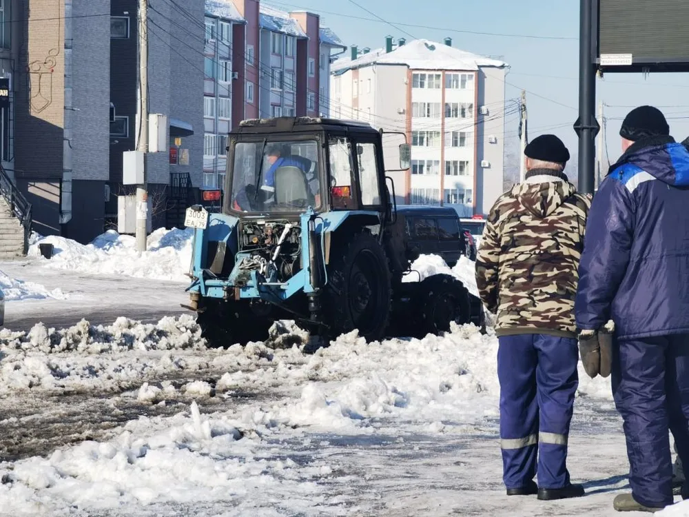 Порыв на трубопроводе произошел в районе «Обувной фабрики» в Биробиджане