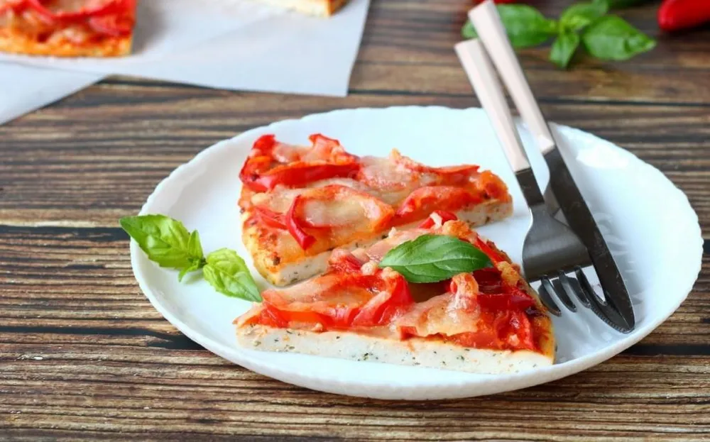 Пицца без теста за 30 минут - низкокалорийный рецепт от LIVE DV