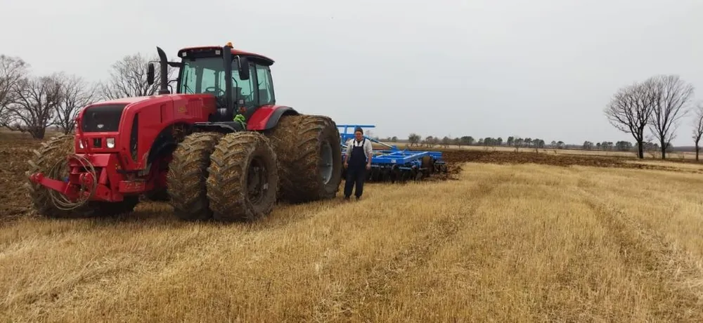 В два раза увеличил посевы пшеницы фермер в Октябрьском районе ЕАО