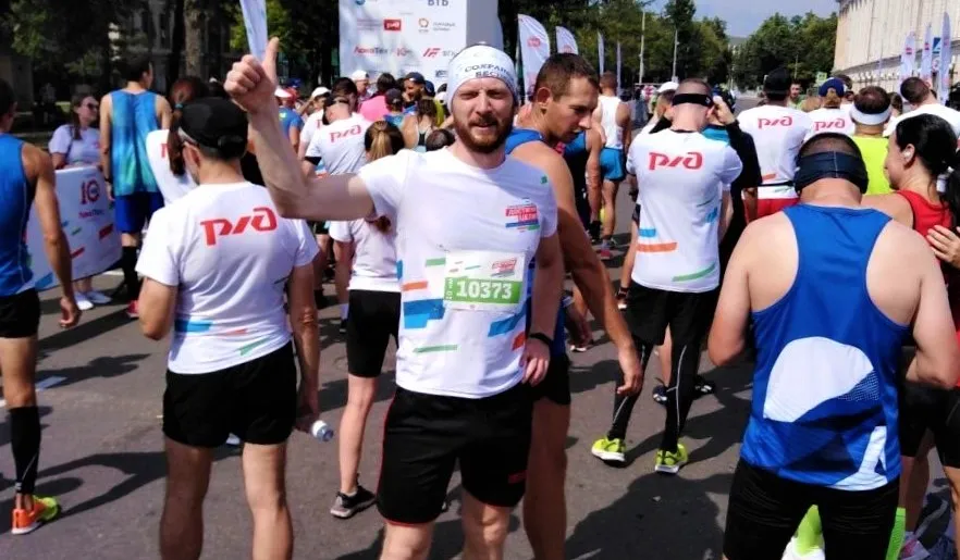 Ради спасения детей пробежал 10 км Павел Ошкин из ЕАО