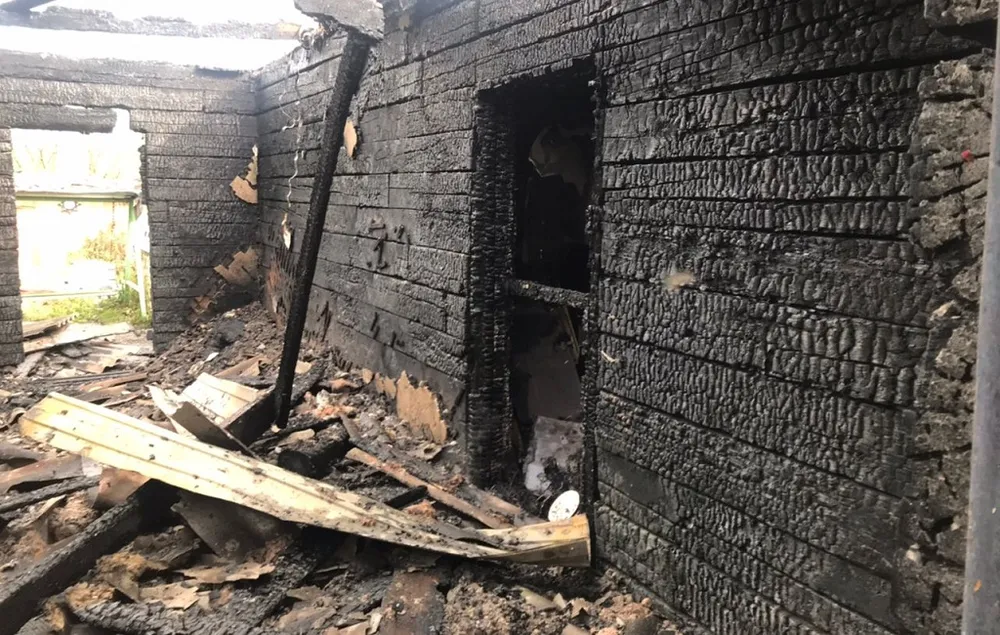 От огня спасли дом добровольные пожарные в Ленинском районе ЕАО