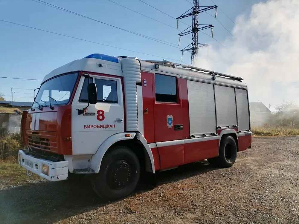 Сами эвакуировались жильцы многоквартирного дома при пожаре в ЕАО
