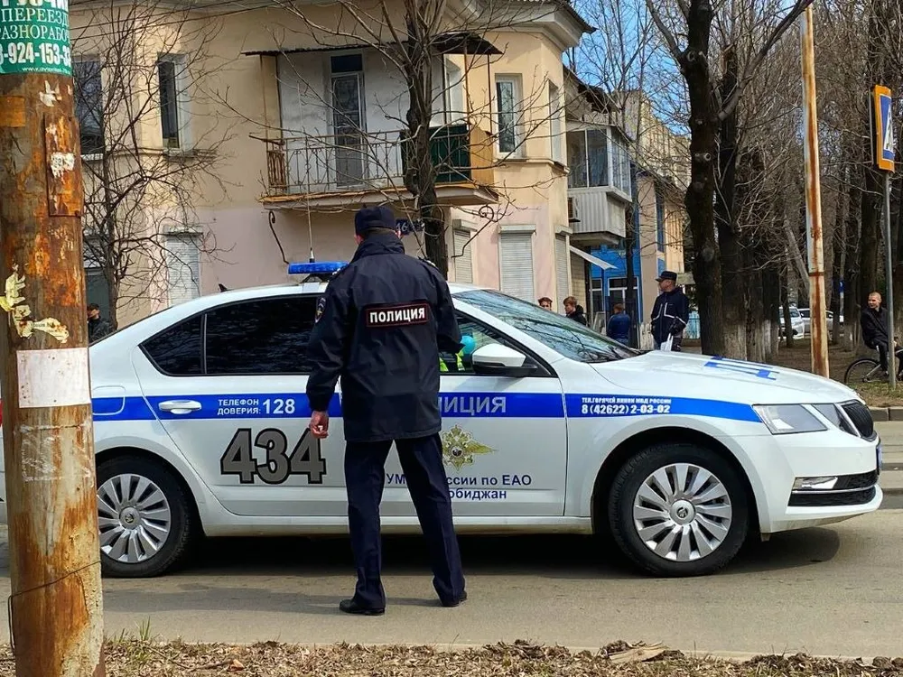 Разбил губу полицейскому буйный гражданин из ЕАО