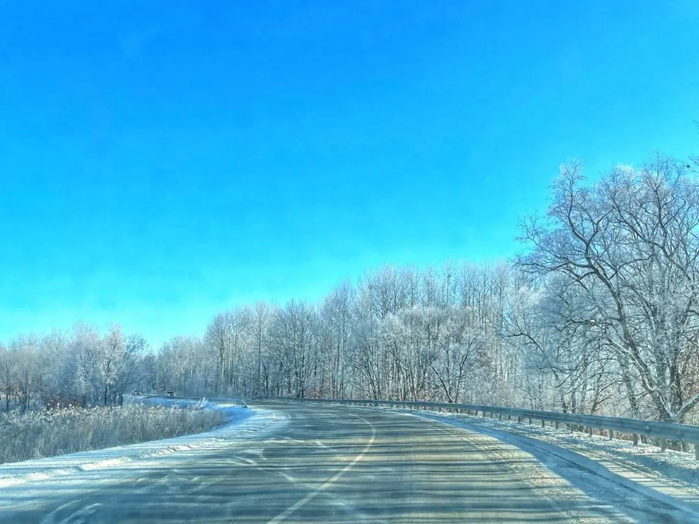 По канадской технологии ремонтируют часть дороги на пос. Кульдур в ЕАО