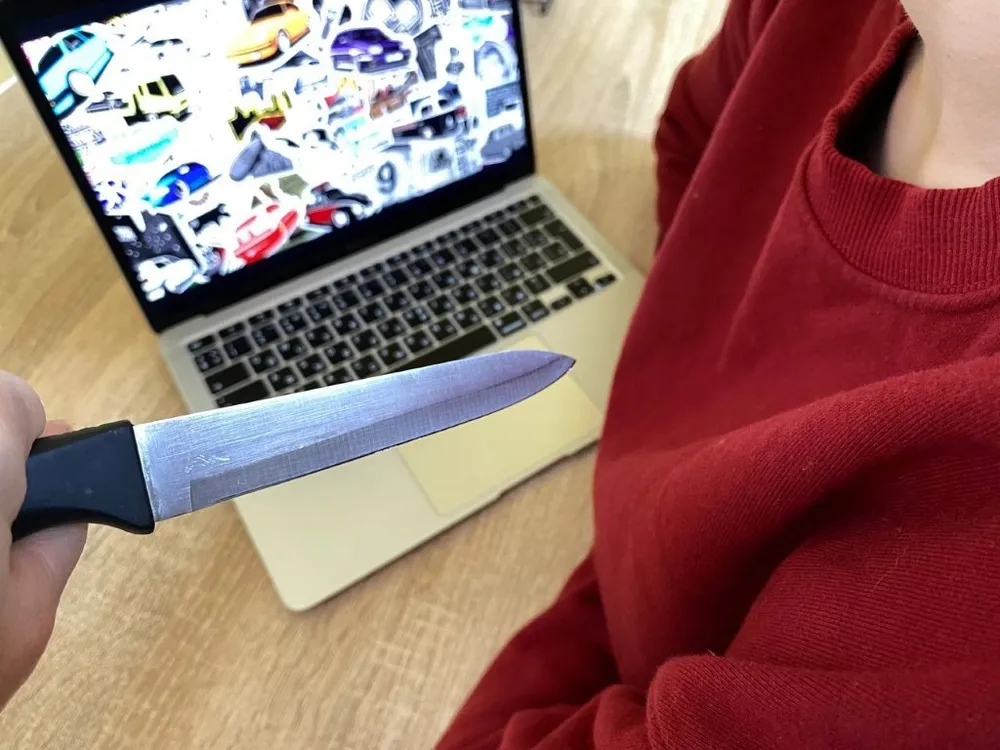 Ударил сына ножом в грудь из-за компьютерных игр житель Приамурья