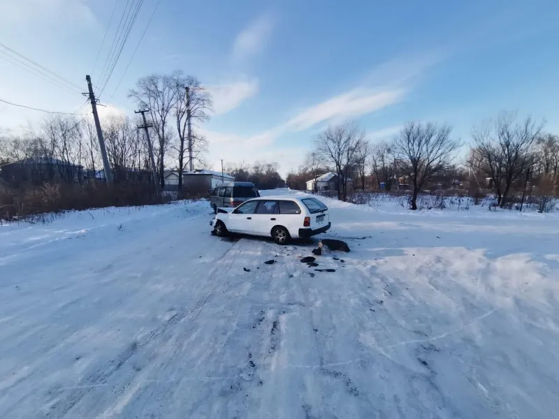 Попал в ДТП по своей вине водитель в Биробиджане