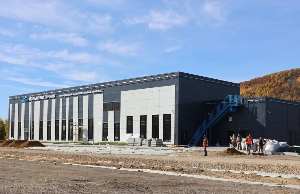 ФОКОТ и бассейн - крупнейший спорткомплекс строится в г. Облучье