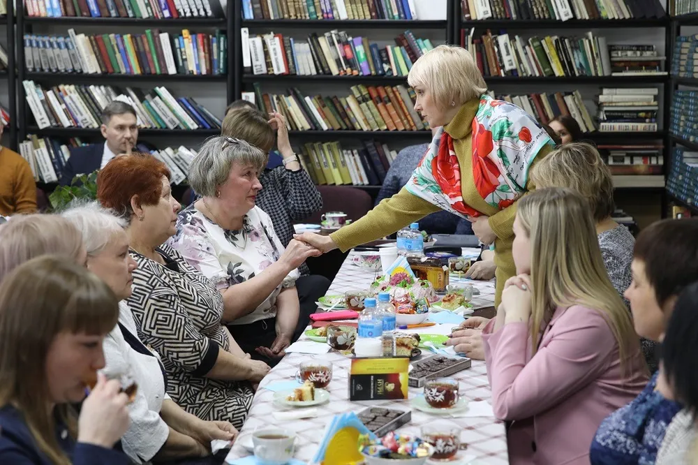 С семьями участников спецоперации встретились в селе Октябрьского района ЕАО