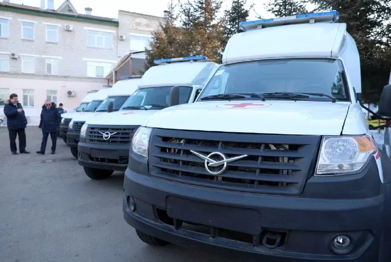 Новые кареты скорой помощи  пополнили автопарк медучреждений в ЕАО