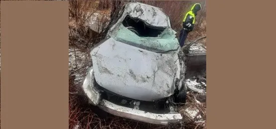 Пассажир пострадал в жёсткой автоаварии в ЕАО