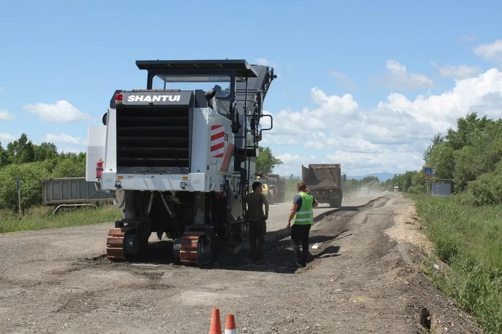 Новые технологии при ремонте дорог применяются в ЕАО