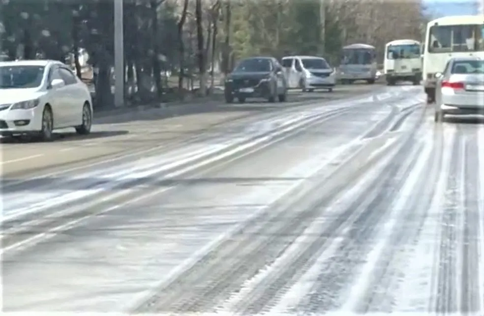 Дороги в шампуне удивили жителей Биробиджана