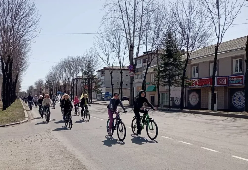 Весенний велопробег к 10-летию LIVE Биробиджан стартовал в ЕАО