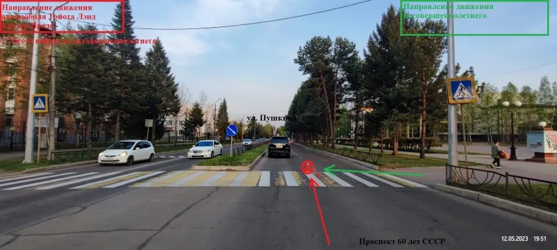 Наехал колесом на ребенка водитель в Биробиджане