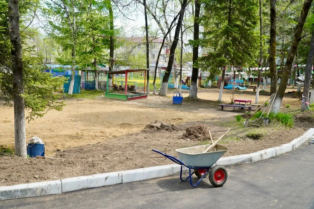 Территории шести детских садов кардинально преобразятся в Биробиджане