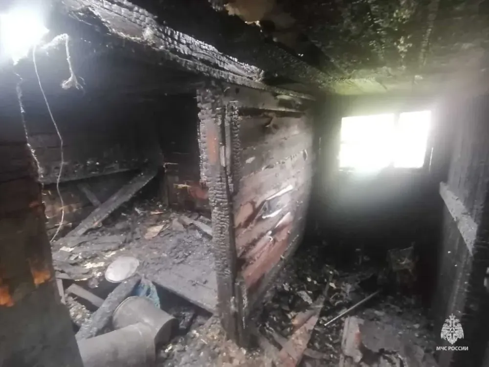 Не удалось спасти от пожара строение в Октябрьском районе ЕАО