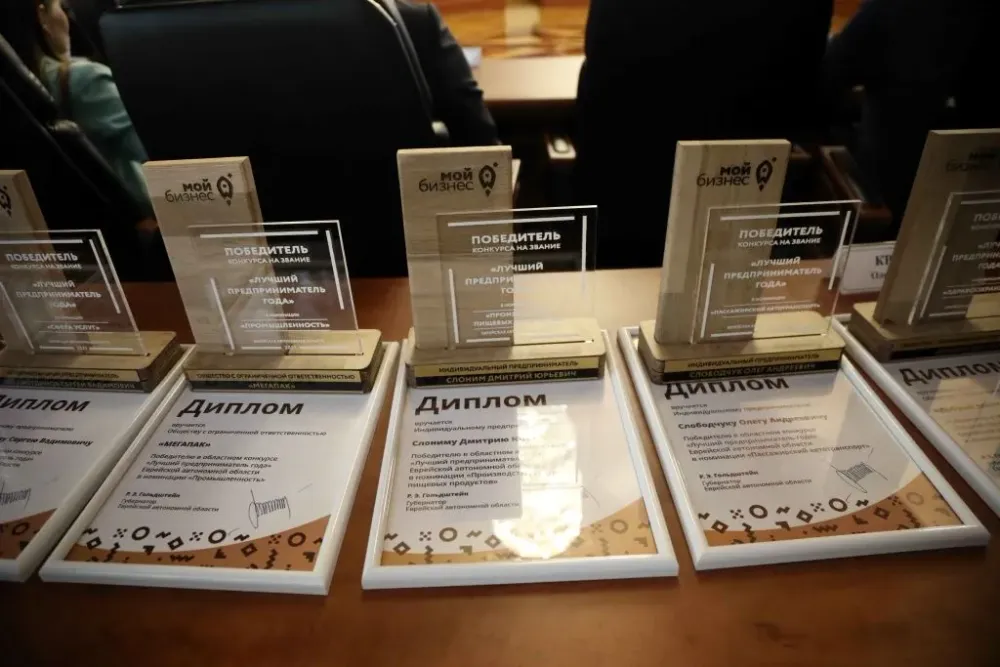 Лучшие представители бизнес-сообщества ЕАО поощрены наградами губернатора региона
