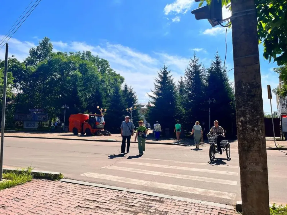 Временно перекроют дорогу в центре Биробиджана