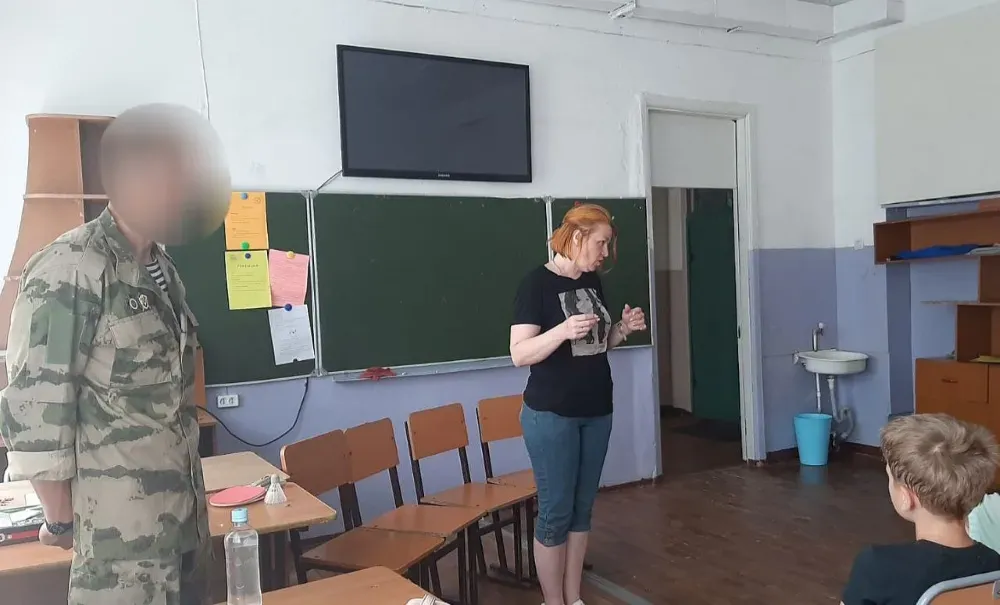 Участник спецоперации встретился с детьми во время своего отпуска в ЕАО