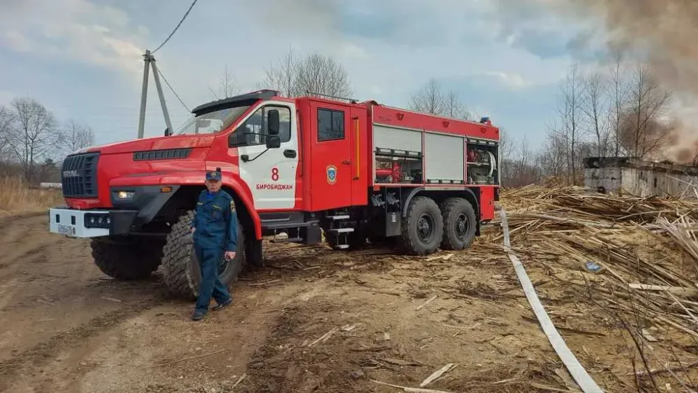 Более 80 пожаров ликвидировали спасатели ЕАО минувшим летом