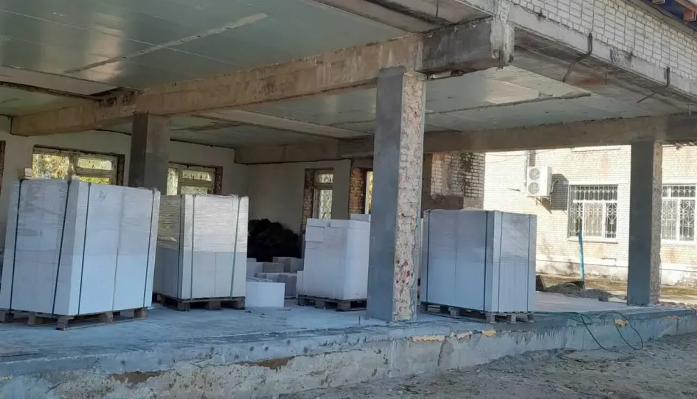 Продолжается капитальный ремонт Николаевской районной больницы ЕАО