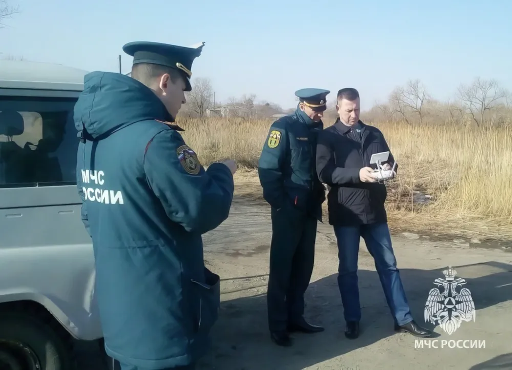 Дроны МЧС следят за поджигателями в ЕАО