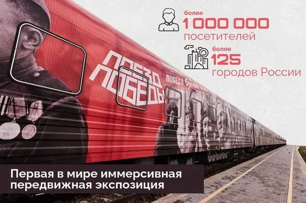 Познакомит с героями и погрузит биробиджанцев в эпоху ВОВ «Поезд Победы»