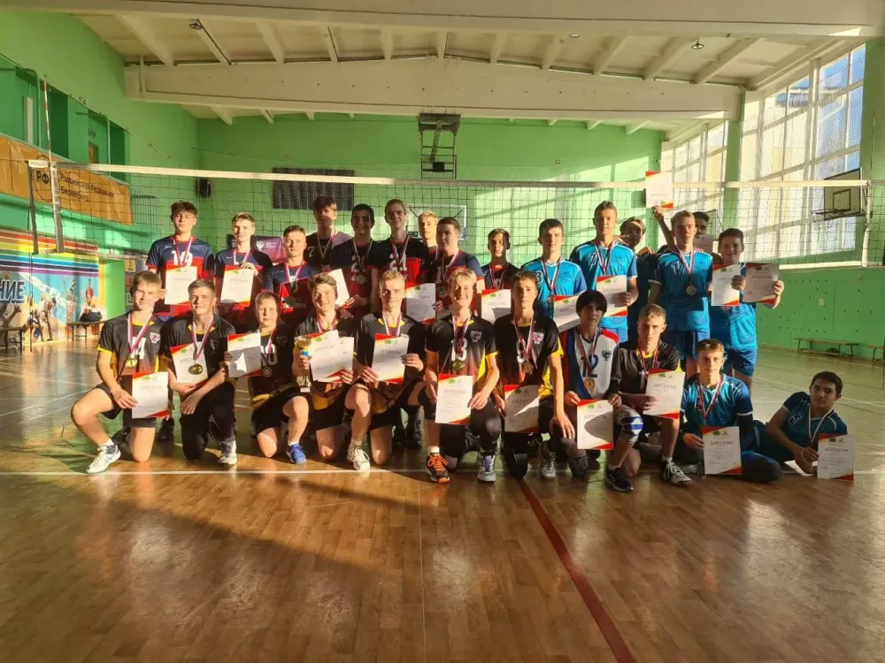 В Биробиджане прошло Первенство по волейболу среди команд ЕАО