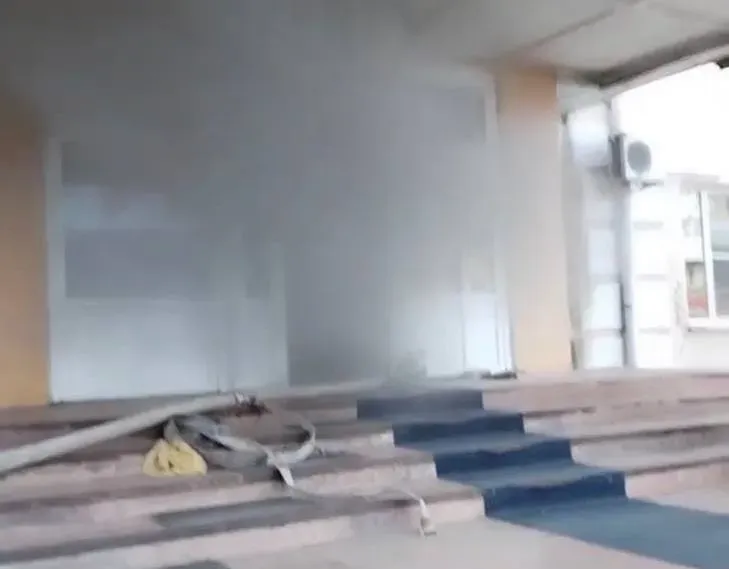 Горит областная больница ЕАО